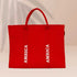 Personalised Red Woody Handbag Tote Bag - Uncommongifts.in