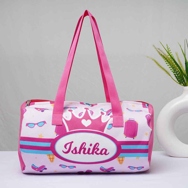 Personalised Sunglasses Printed Kids Duffle Bag