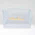 Personalised Transparent Bridesmaid Make-up Pouch