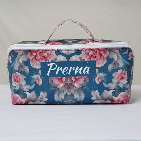 Personalised Travel Makeup Bag Cosmetic Storage Vanity Pouch