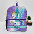 Personalised Unicorn Printed Kids Bag Pack