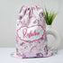 Personalised Unicorns Printed Kids Drawstring Bag