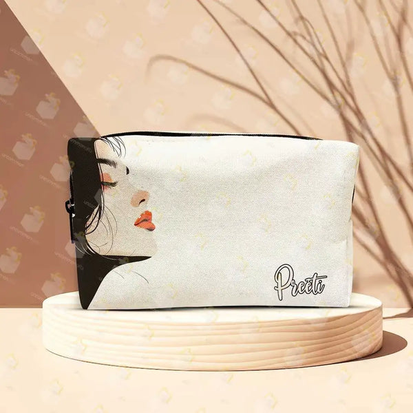 Personalised Valentines Day Make Up Pouch for Women