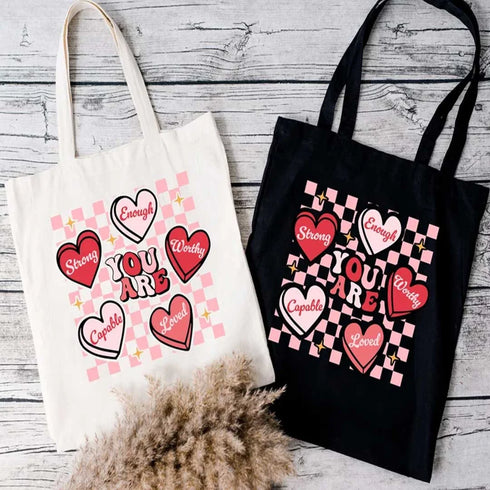 Personalised Valentines Day Tote Bag For Woman