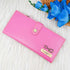 Personalised Women's Wallet With Charm - Pink