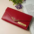 Personalised Women's Wallet With Charm - Red - Uncommongifts.in