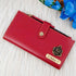 Personalised Women's Wallet With Charm - Red