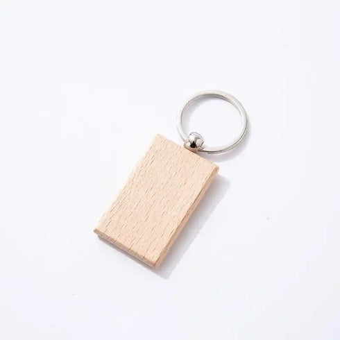 Personalised Wooden Keychain