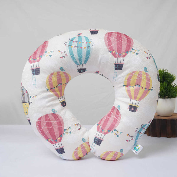 Personalised Air Balloon Printed Kids Neck Pillow