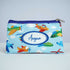 Personalised Airplane Printed Kids Pencil Pouch