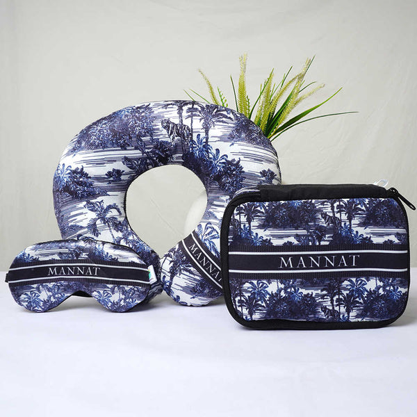 Personalised Animal Printed Toiletry Kit Combo Gift Set