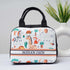 Personalised Animals Printed Kids Lunch Bag With Handle