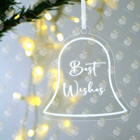 Personalised Bell Shape Ornaments for Christmas