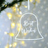 Personalised Bell Shape Ornaments for Christmas