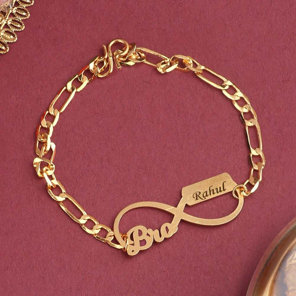 Personalised Bro Rakhi With Name For Brother