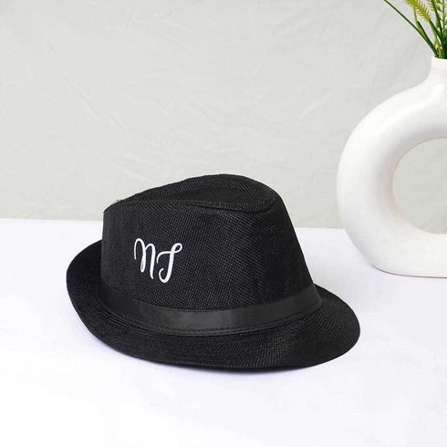 Personalised Bucket Hats For Men - Black