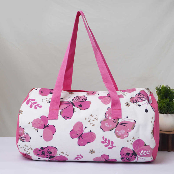 Personalised Butterflies Printed Kids Swimming Duffle Bag