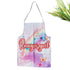 Personalised Butterfly Printed Canvas Cotton Kitchen Apron