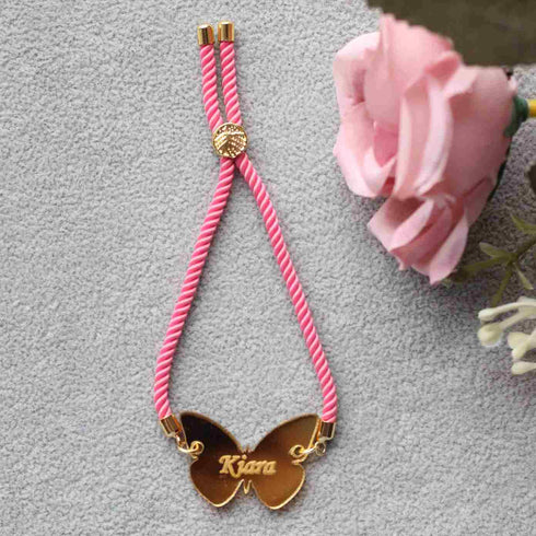 Personalised Butterfly Rakhi