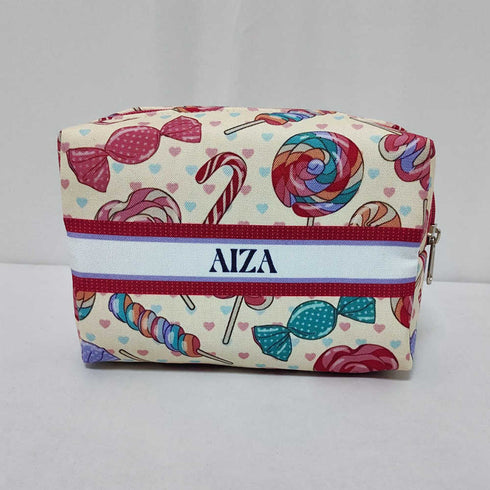 Personalised Candy Printed Kids Box Pouch
