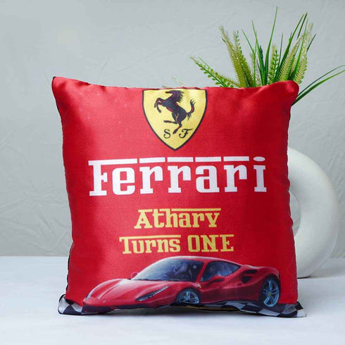 Personalised Car Printed Cushion