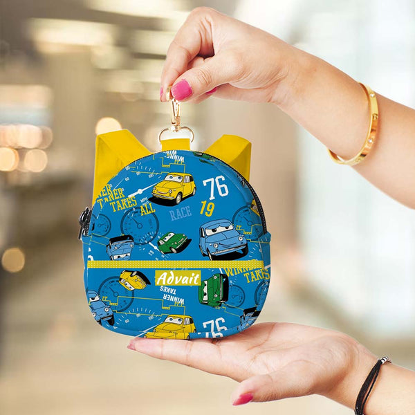 Personalised Car Printed Backpack Keychain