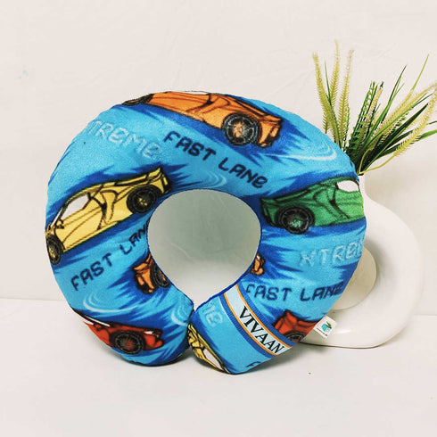 Personalised Car Printed Kids Neck Pillow