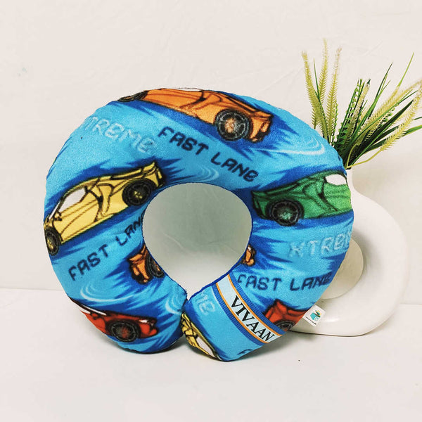 Personalised Car Printed Kids Neck Pillow
