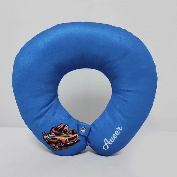 Personalised Car Printed Kids Neck Pillow