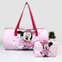 Personalised Cartoon Kids Large Duffle Bag & Box Pouch Combo Gift Set