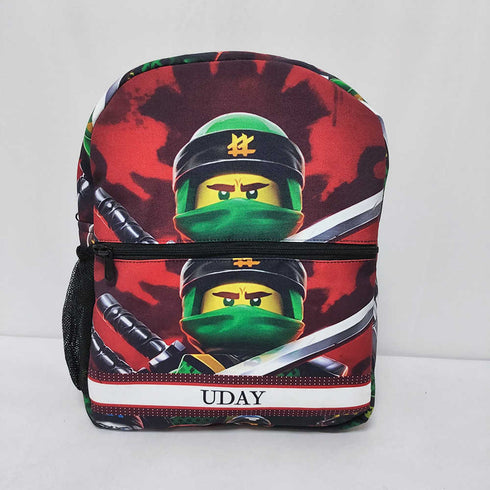 Personalised Cartoon Printed Kids Bag Pack