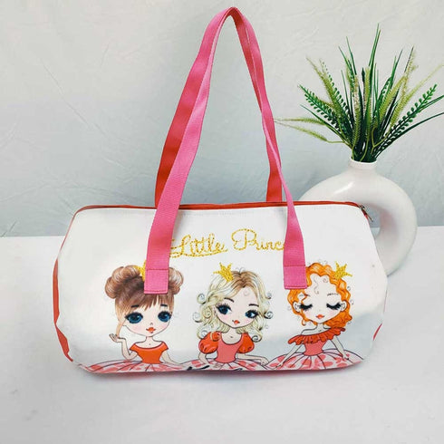 Personalised Cartoon Printed Kids Duffle Bag