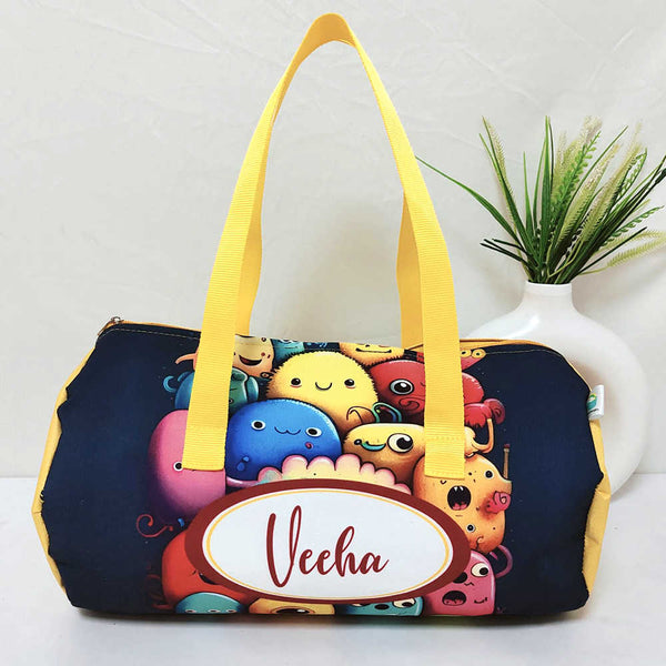 Personalised Cartoon Printed Kids Swimming Duffle Bag