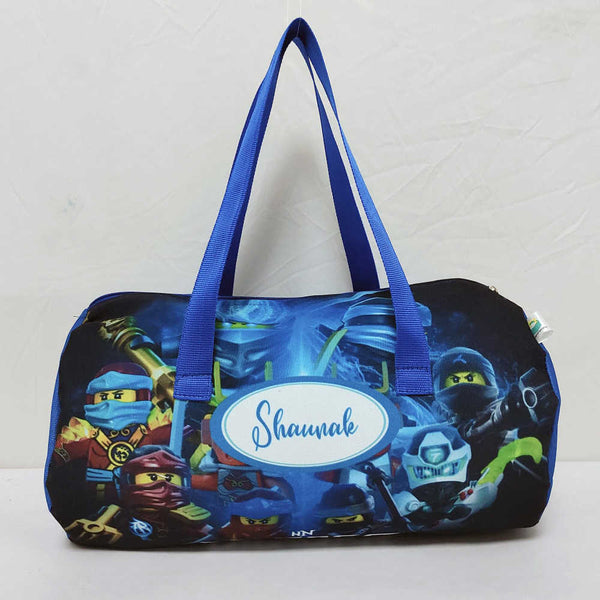 Personalised Cartoon Printed Kids Swimming Duffle Bag