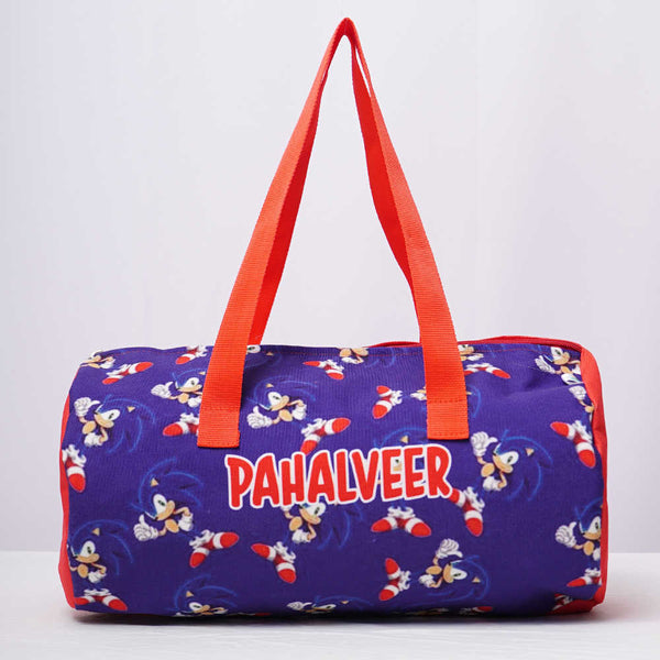 Personalised Cartoon Printed Kids Swimming Duffle Bag