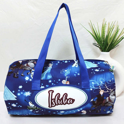 Personalised Cartoon Printed Kids Swimming Duffle Bag