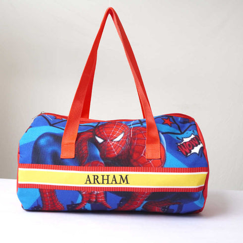 Personalised Cartoon Printed Kids Swimming Duffle Bag
