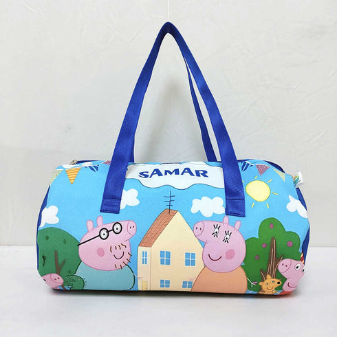Personalised Cartoon Printed Kids Swimming Duffle Bag
