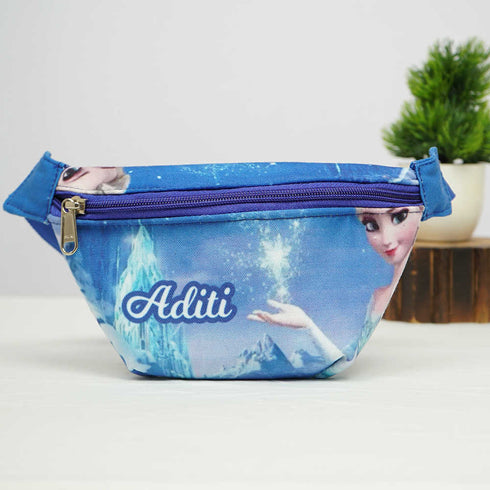 Personalised Cartoon Printed Kids Waist Pouch