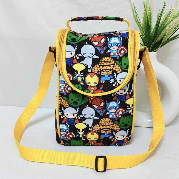 Personalised Cartoons Printed Kids Lunch Bag