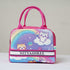 Personalised Cat Printed Kids Lunch Bag With Handle