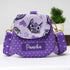 Personalised Cat Printed Sling Bag for Kids