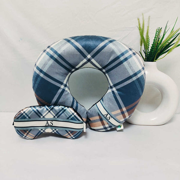 Personalised Check Printed Combo Gift Set