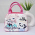 Personalised Cute Panda Printed Kids Lunch Bag With Handle