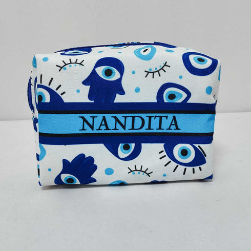 Personalised Evil Eye Printed Kids Box Pouch