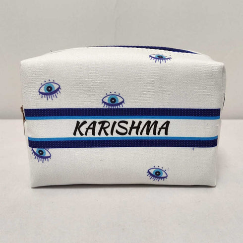 Personalised Evil Eye Printed Kids Box Pouch