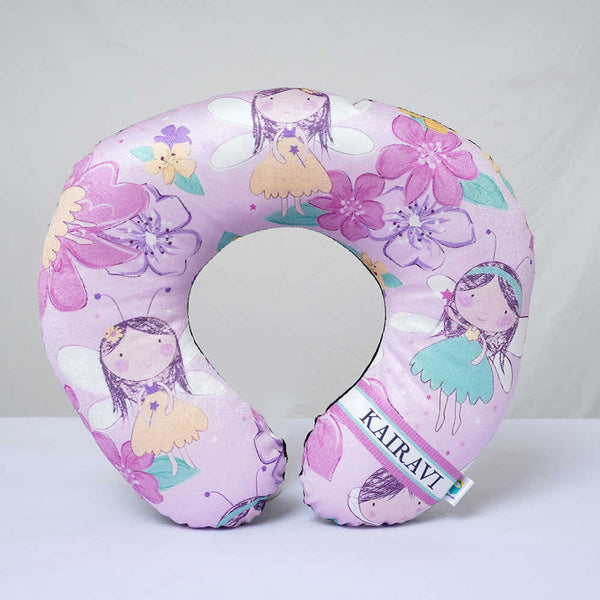 Personalised Fairy Printed Kids Neck Pillow