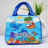 Personalised Fish Printed Kids Lunch Bag With Handle