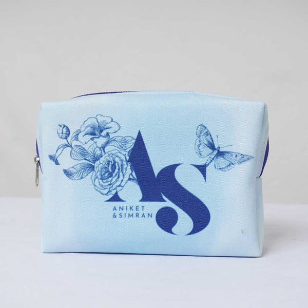 Personalised Floral Printed Kids Box Pouch