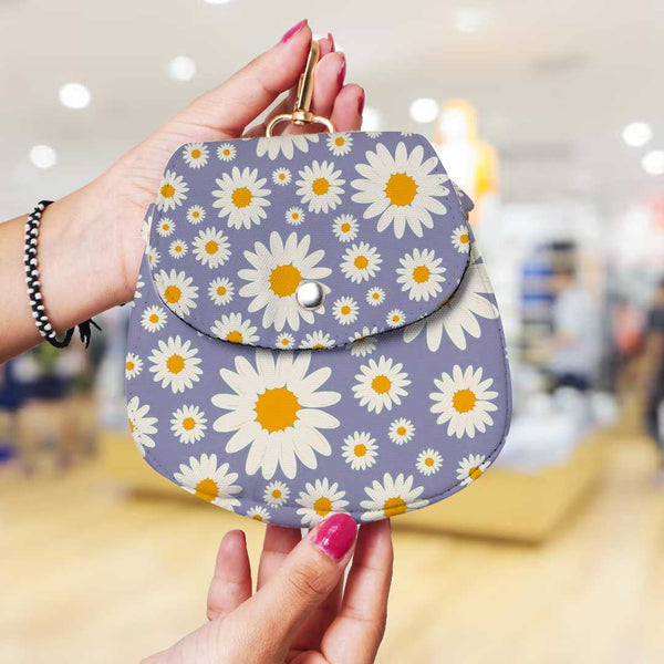 Personalised Floral Printed Sling Bags for Kids